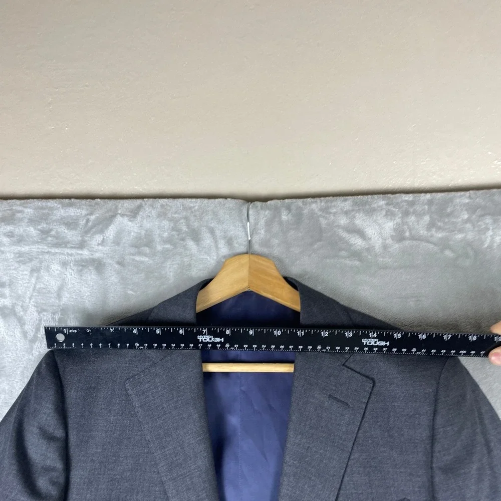Suitsupply 3 Piece Suit Men 38 33x28 Wool S110 Vitale Barberis Canonico Lazio